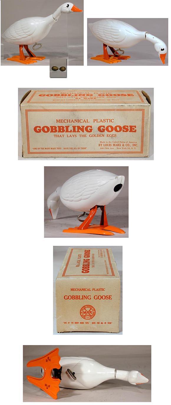 c.1951 Marx, Mechanical Gobbling Goose in Original Box